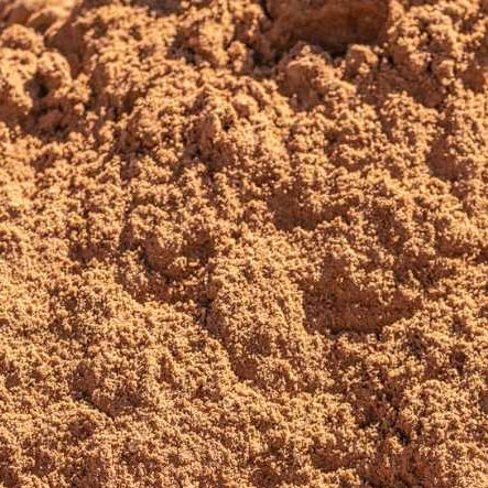 Close-up of loam soil for Quarry Projects